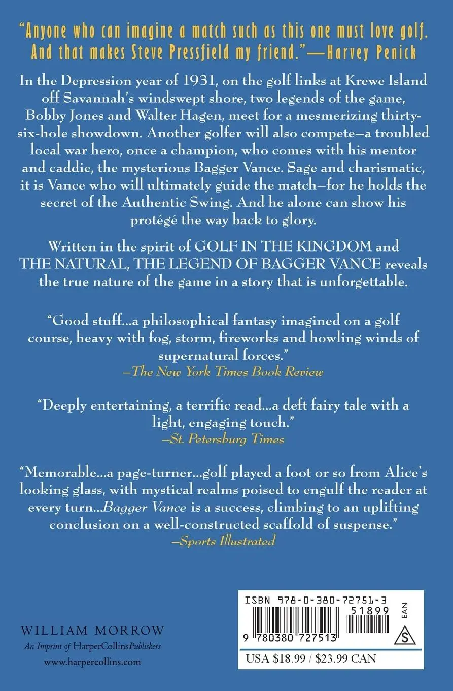 Rückseite: 9780380727513 | Legend of Bagger Vance, The | Steven Pressfield | Taschenbuch | 2024