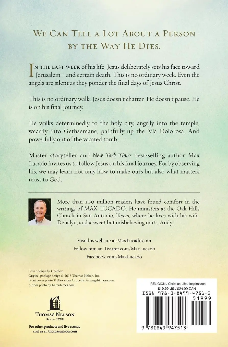 Rückseite: 9780849947513 | And the Angels Were Silent | The Final Week of Jesus | Max Lucado