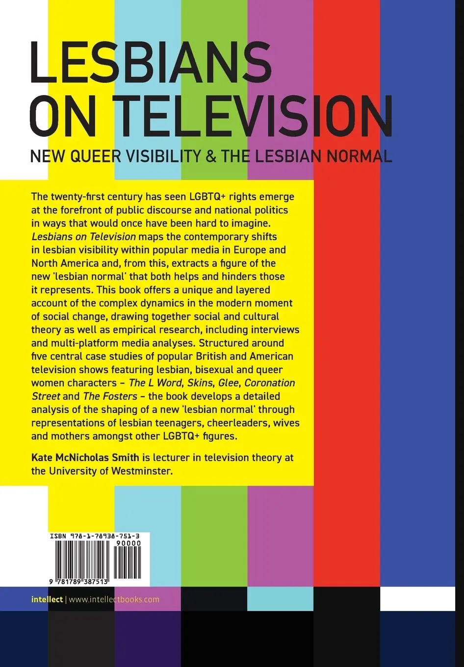 Rückseite: 9781789387513 | Lesbians on Television | New Queer Visibility &amp; The Lesbian Normal
