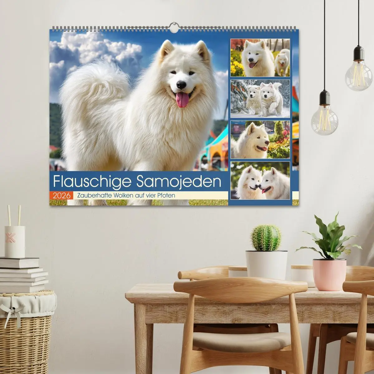 Bild: 9783457747513 | Flauschige Samojeden. Zauberhafte Wolken auf vier Pfoten...