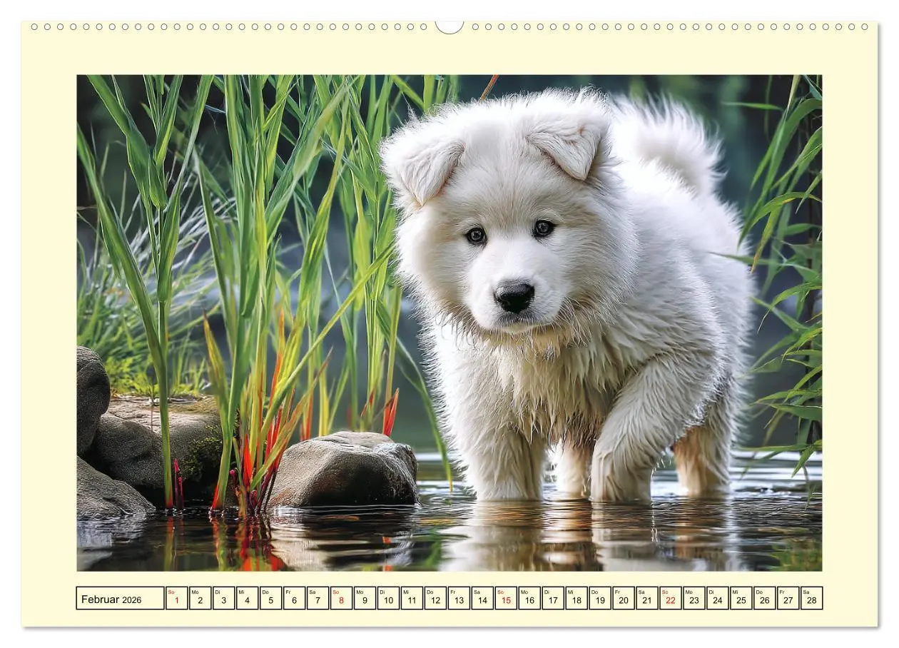 Bild: 9783457747513 | Flauschige Samojeden. Zauberhafte Wolken auf vier Pfoten...