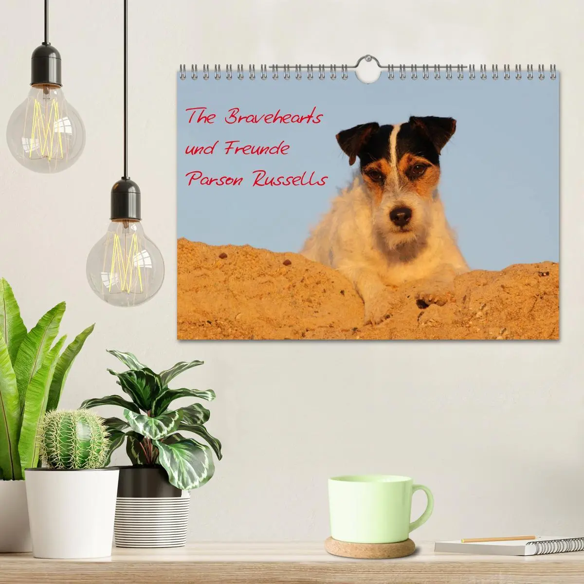 Bild: 9783457987513 | The Bravehearts und Freunde - Parson Russells (Wandkalender 2026...