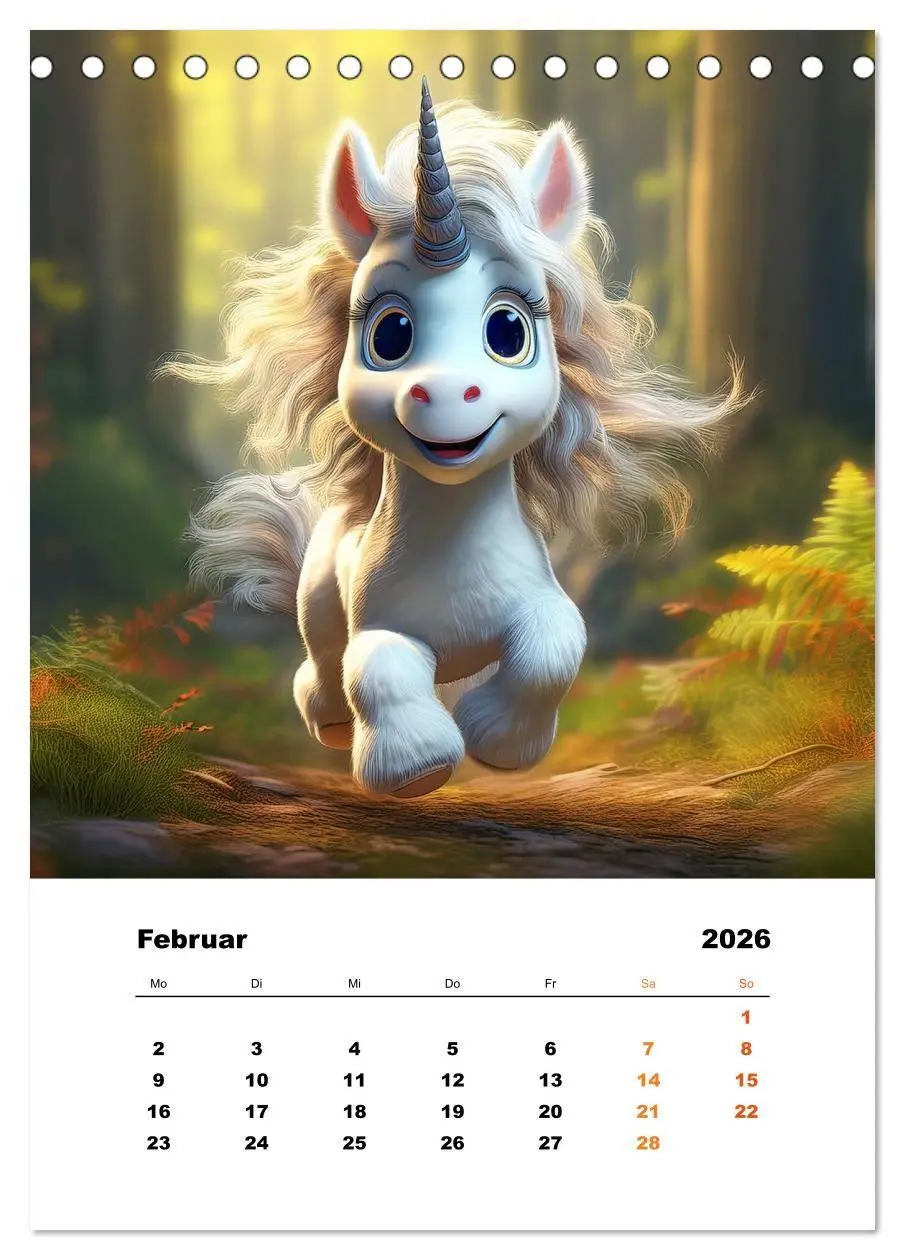 Bild: 9783516697513 | Lustige Ponys (Tischkalender 2026 DIN A5 hoch), CALVENDO...