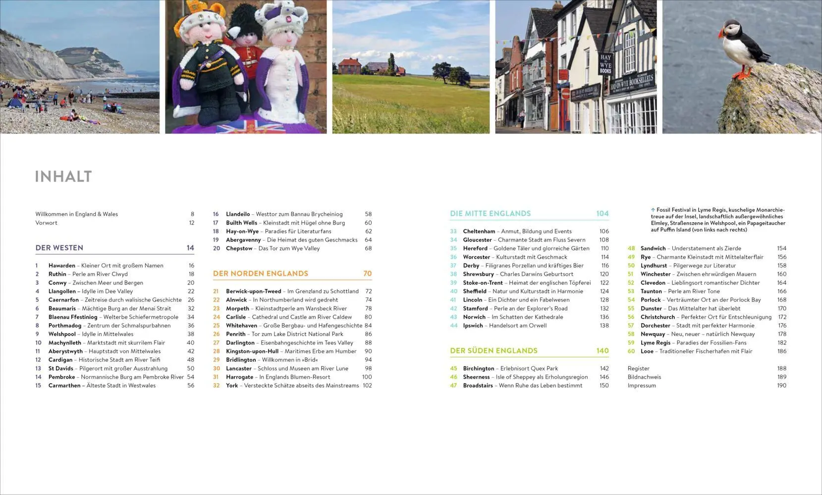 Bild: 9783734327513 | Secret Citys England und Wales | Charmante Städte abseits des Trubels