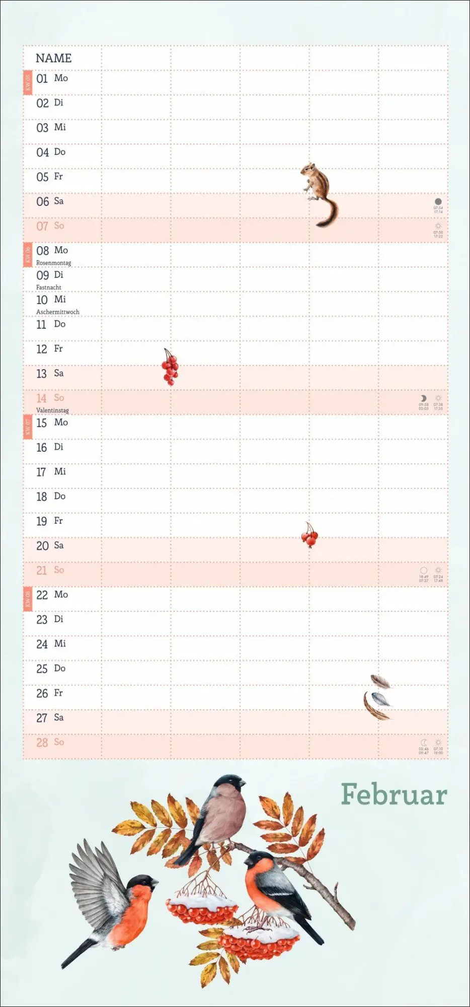 Bild: 9783756417513 | tm Tiere des Waldes Familienplaner 2027 | Kalender | 13 S. | Deutsch