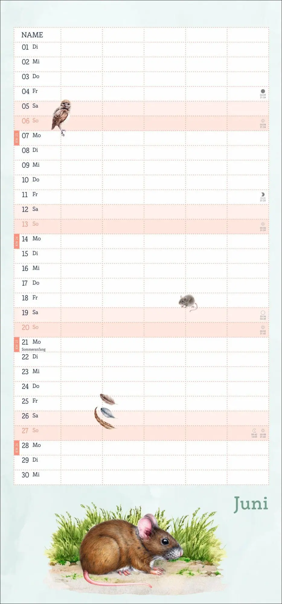 Bild: 9783756417513 | tm Tiere des Waldes Familienplaner 2027 | Kalender | 13 S. | Deutsch