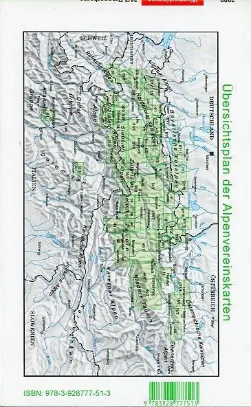 Bild: 9783928777513 | DAV Alpenvereinskarte 31/3 Brennerberge 1 : 50 000 Wegmarkierungen
