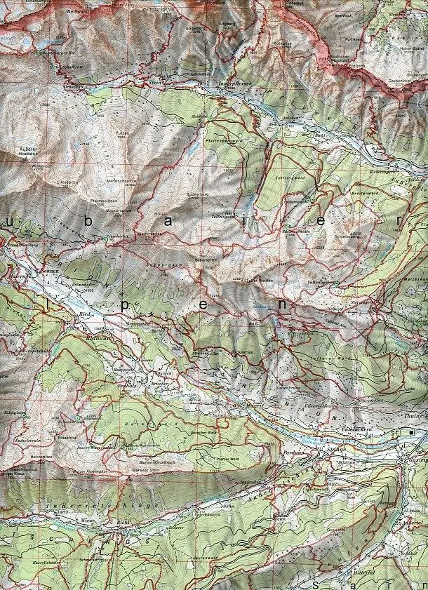 Bild: 9783928777513 | DAV Alpenvereinskarte 31/3 Brennerberge 1 : 50 000 Wegmarkierungen