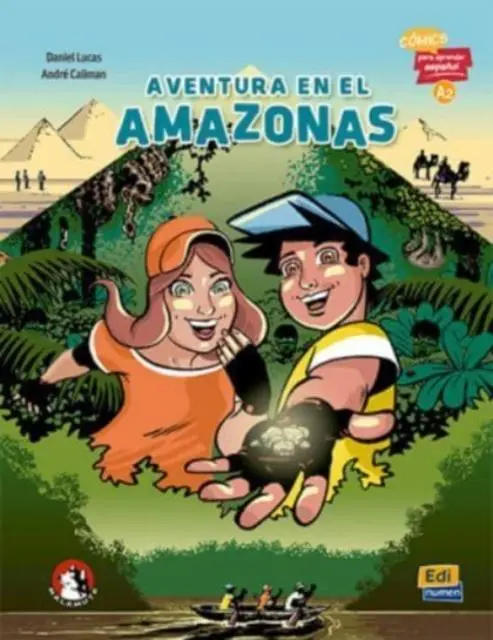 Cover: 9788494947513 | Aventura en el Amazonas (A2) | Comics para aprender espanol | Buch