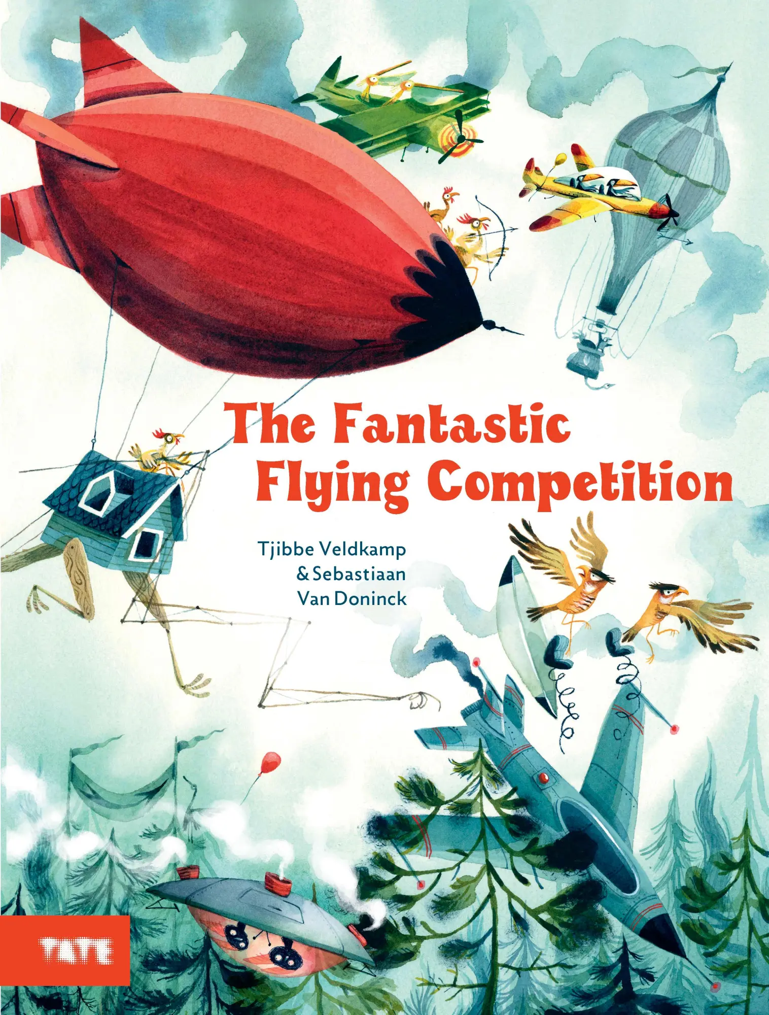 Cover: 9781849767613 | The Fantastic Flying Competition | A Picture Book | Tjibbe Veldkamp