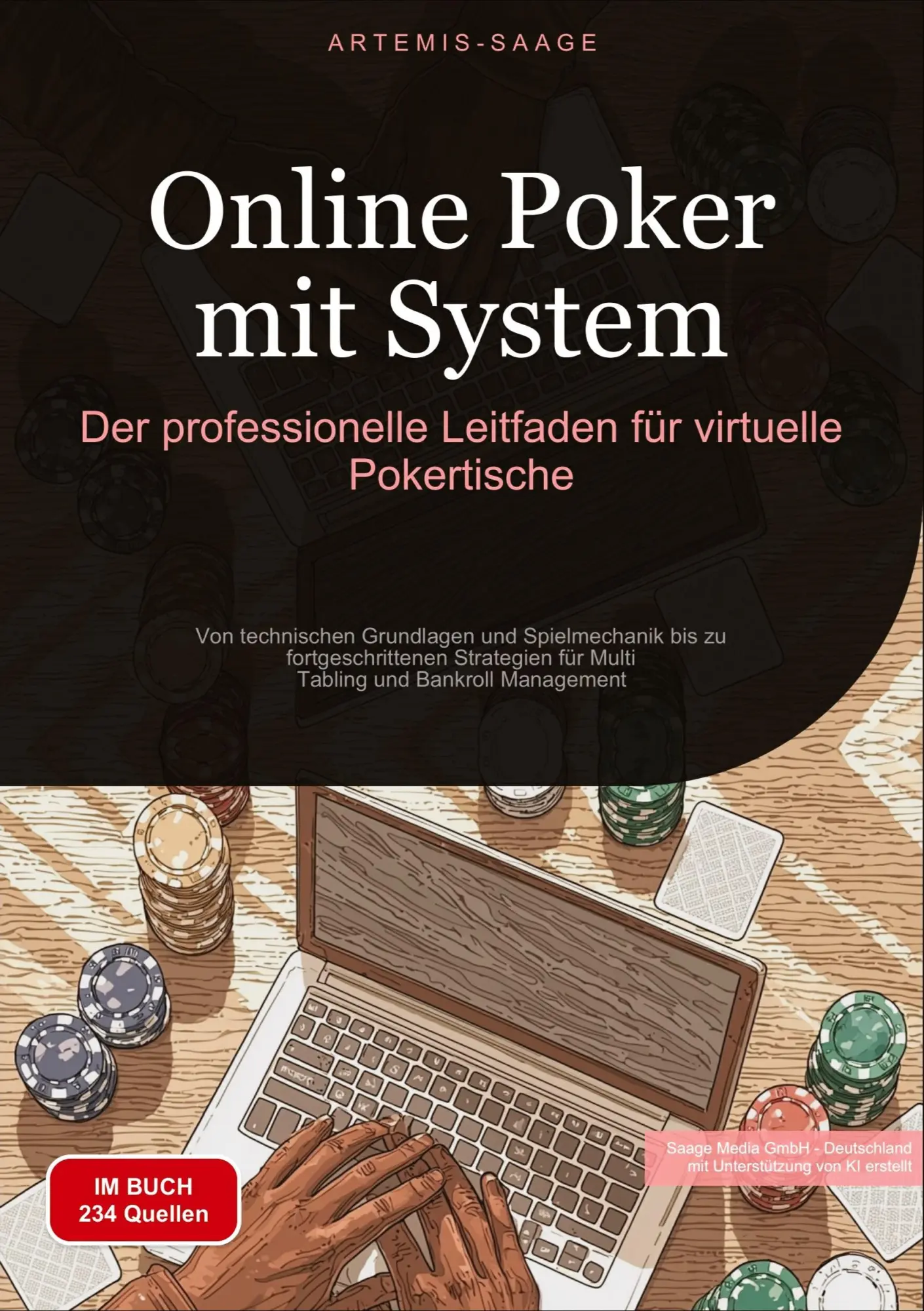 Cover: 9783384477613 | Online Poker mit System: Der professionelle Leitfaden für virtuelle...