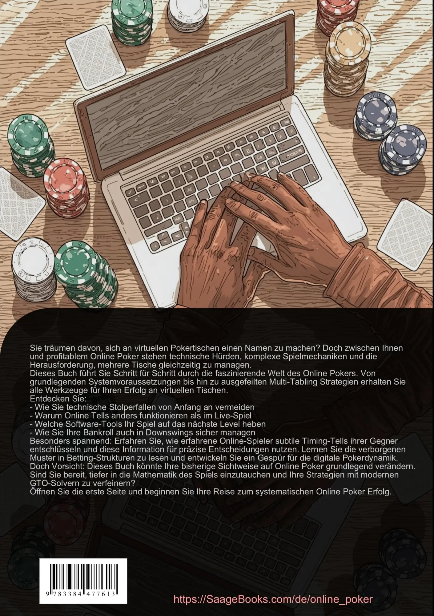 Rückseite: 9783384477613 | Online Poker mit System: Der professionelle Leitfaden für virtuelle...