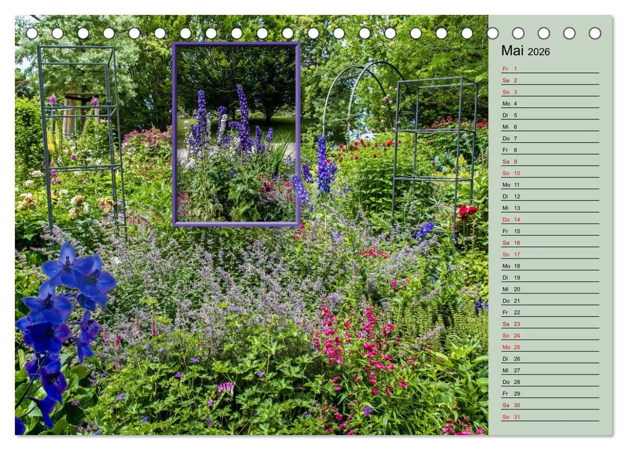 Bild: 9783457427613 | Gartenschau in Erfurt (Tischkalender 2026 DIN A5 quer), CALVENDO...