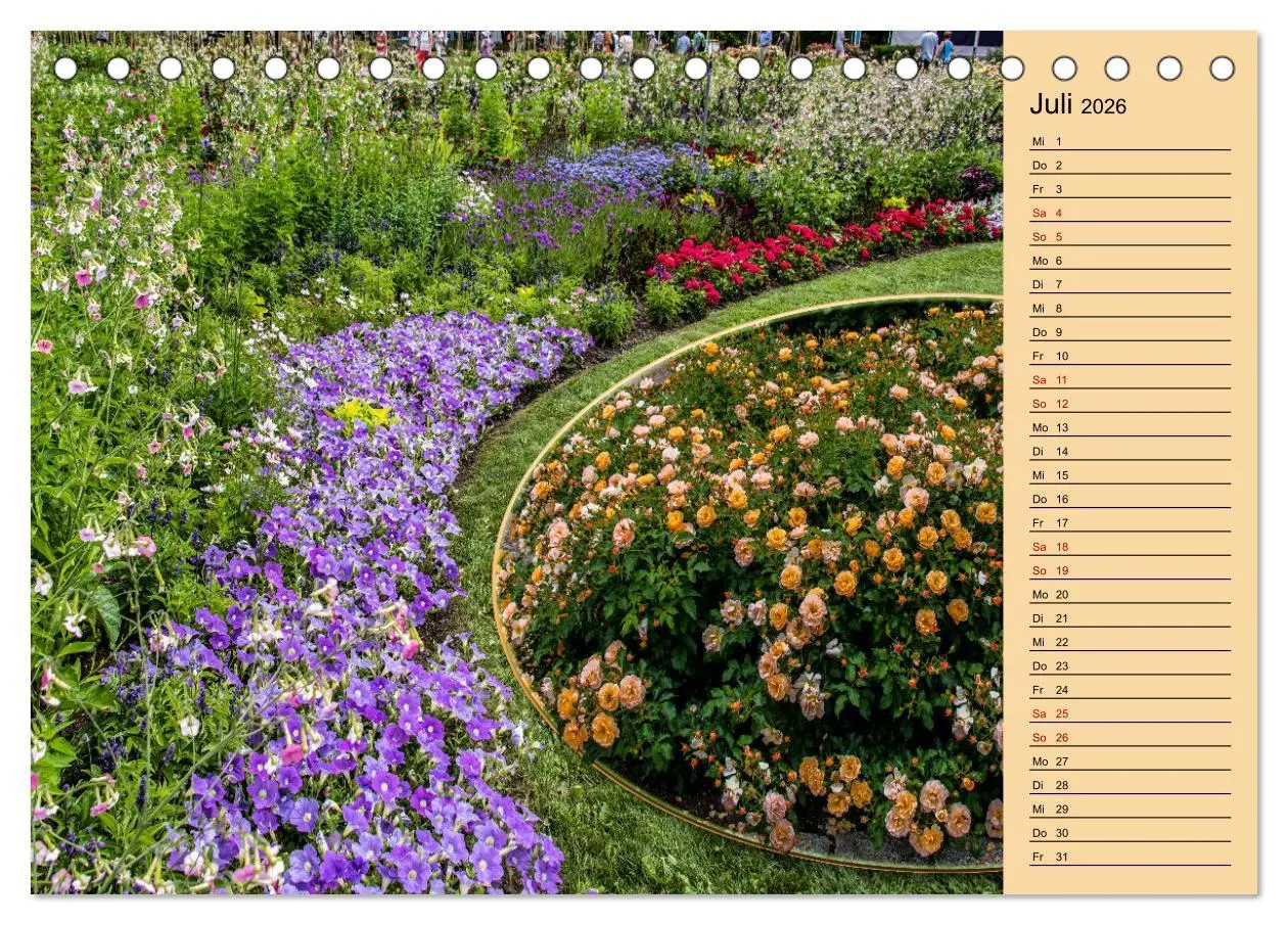 Bild: 9783457427613 | Gartenschau in Erfurt (Tischkalender 2026 DIN A5 quer), CALVENDO...