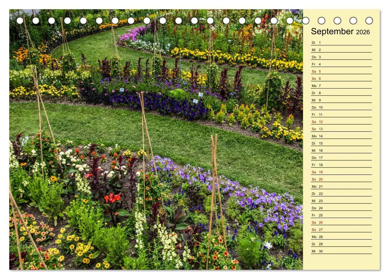 Bild: 9783457427613 | Gartenschau in Erfurt (Tischkalender 2026 DIN A5 quer), CALVENDO...