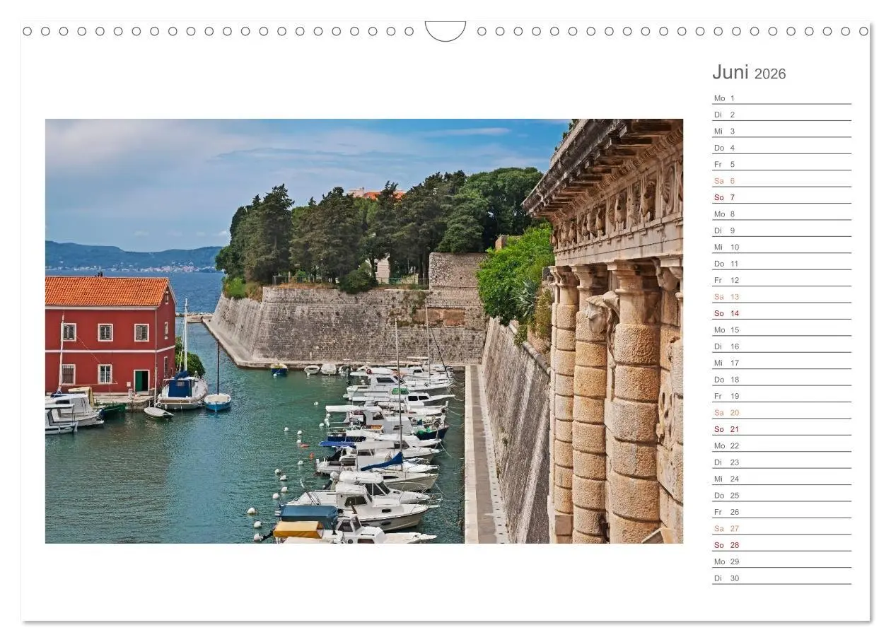 Bild: 9783516207613 | Kroatien, Terminplaner (Wandkalender 2026 DIN A3 quer), CALVENDO...