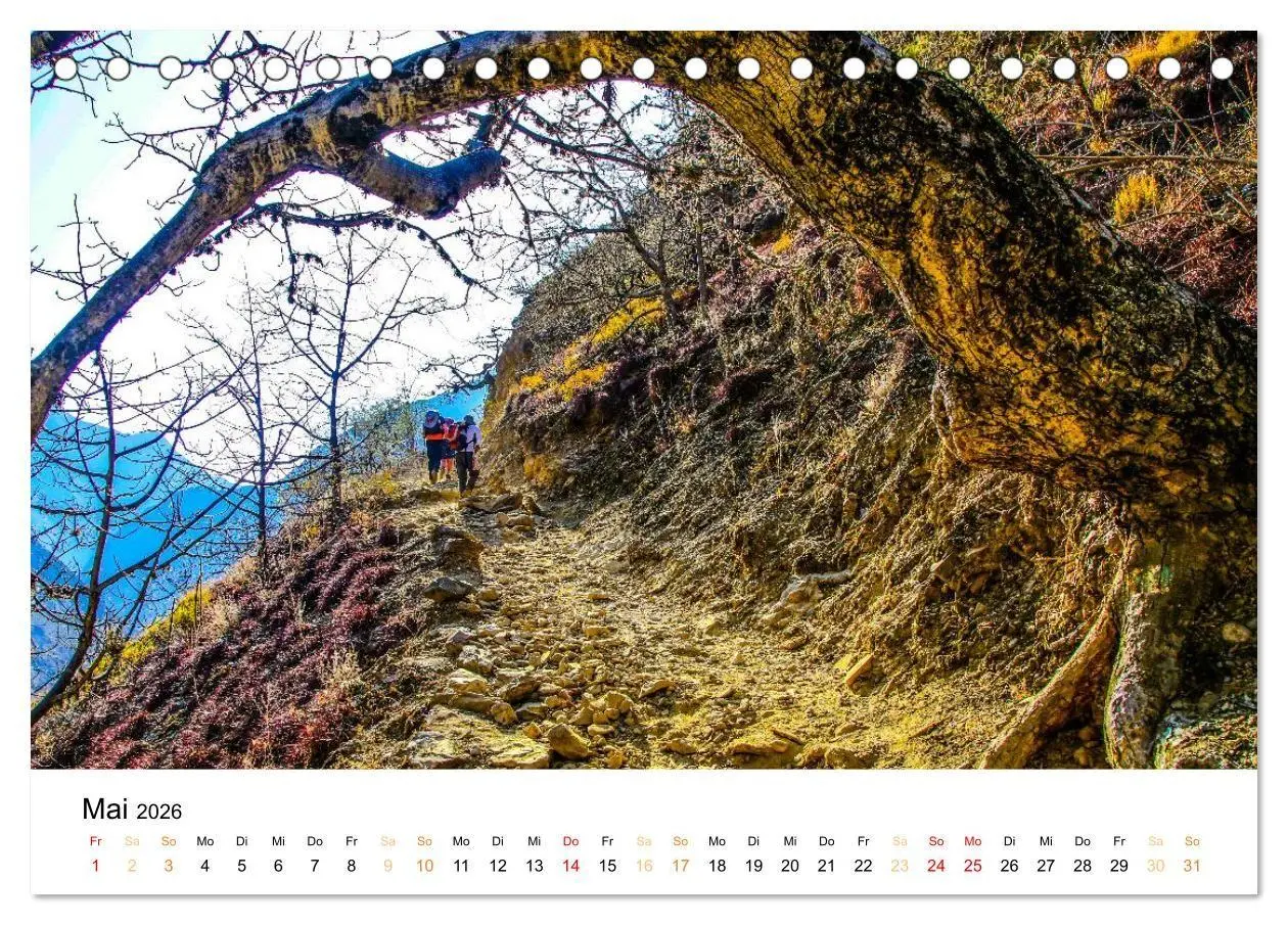 Bild: 9783516687613 | Qhapaq Ñan - die Königsstrasse der Anden (Tischkalender 2026 DIN A5...