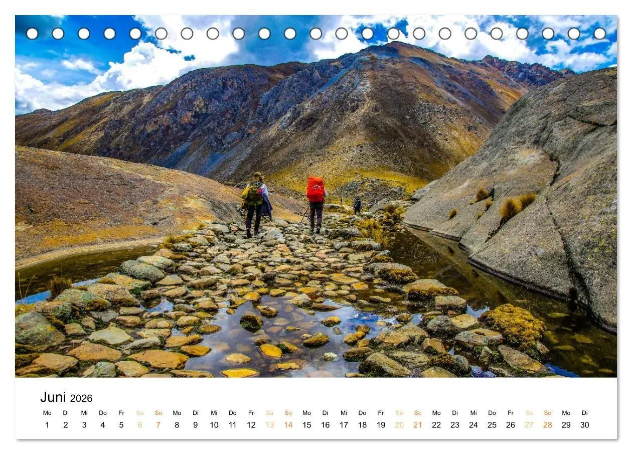 Bild: 9783516687613 | Qhapaq Ñan - die Königsstrasse der Anden (Tischkalender 2026 DIN A5...