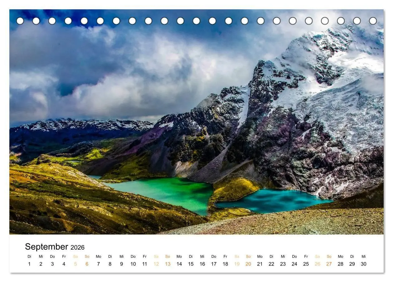 Bild: 9783516687613 | Qhapaq Ñan - die Königsstrasse der Anden (Tischkalender 2026 DIN A5...