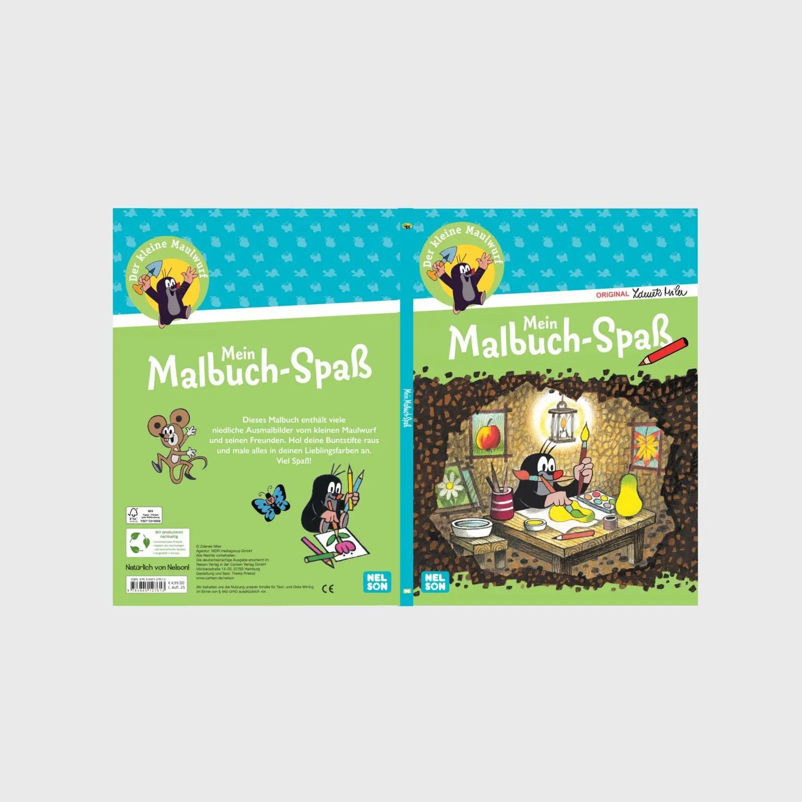 Bild: 9783845127613 | Der kleine Maulwurf: Mein Malbuch-Spaß | Taschenbuch | 64 S. | Deutsch