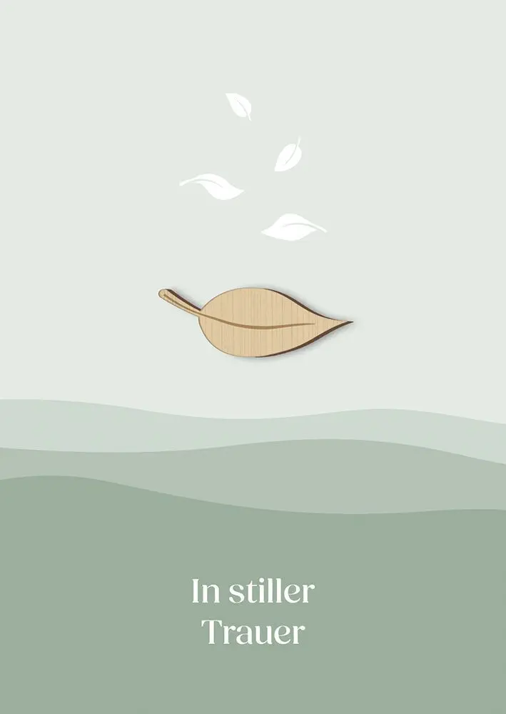In stiller Trauer