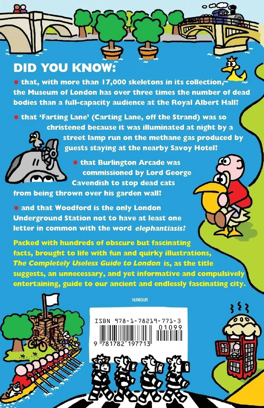 Rückseite: 9781782197713 | Useless Guide To London | Martin Pullen | Taschenbuch | Englisch
