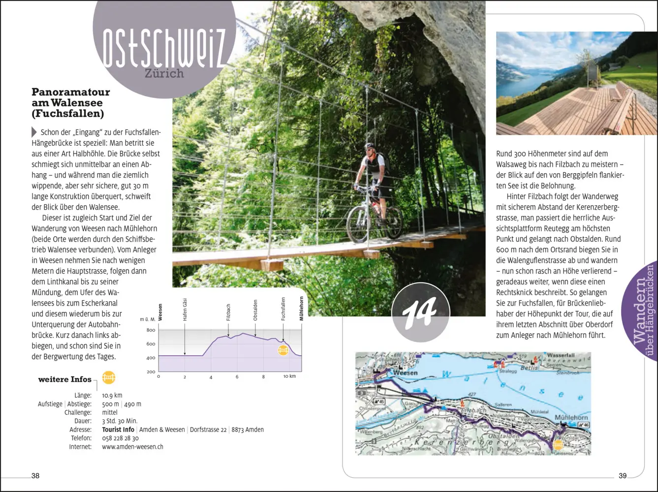 Bild: 9783259037713 | Kümmerly+Frey Erlebnis Schweiz Wandern über Hängebrücken -...