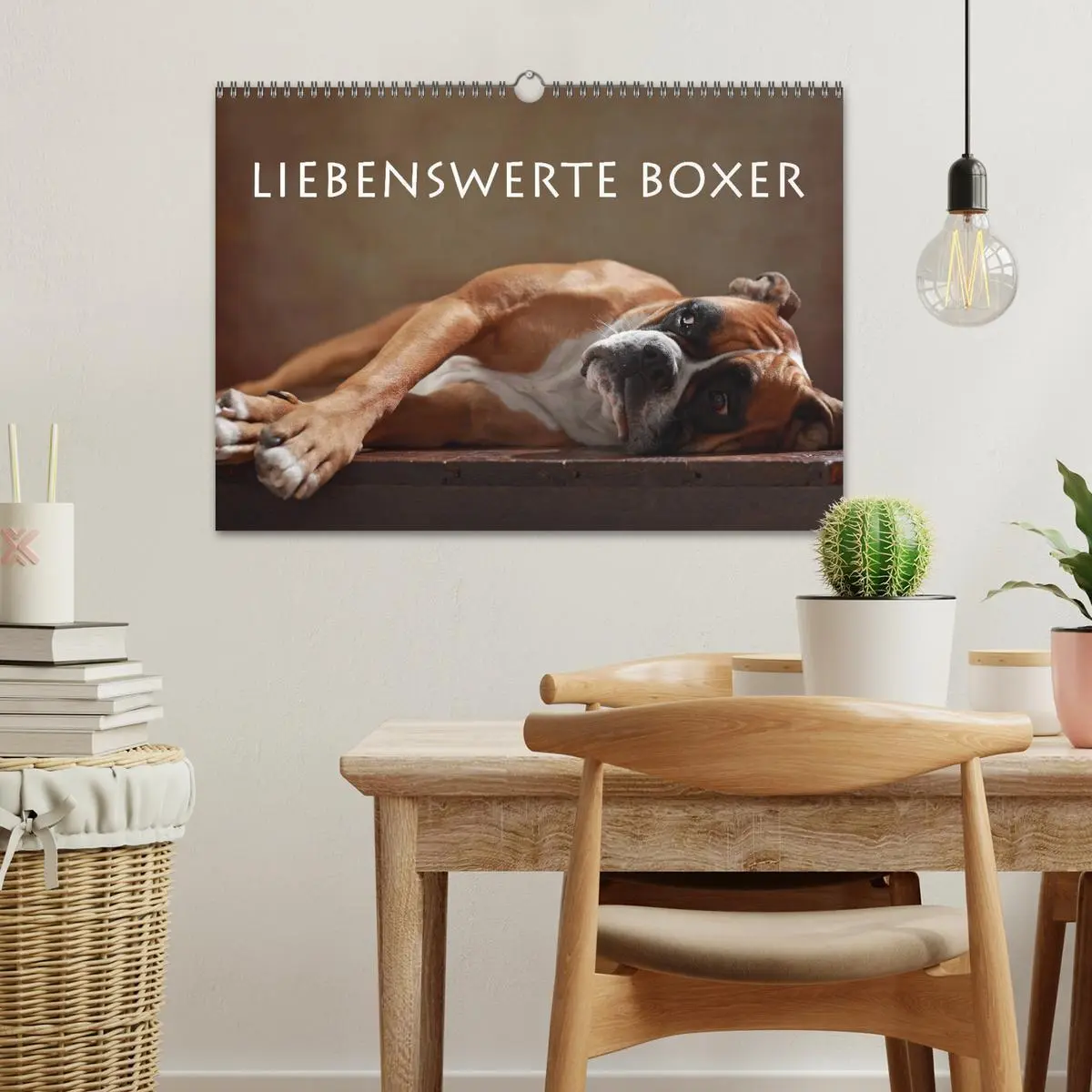Bild: 9783457897713 | Liebenswerte Boxer (Wandkalender 2026 DIN A3 quer), CALVENDO...