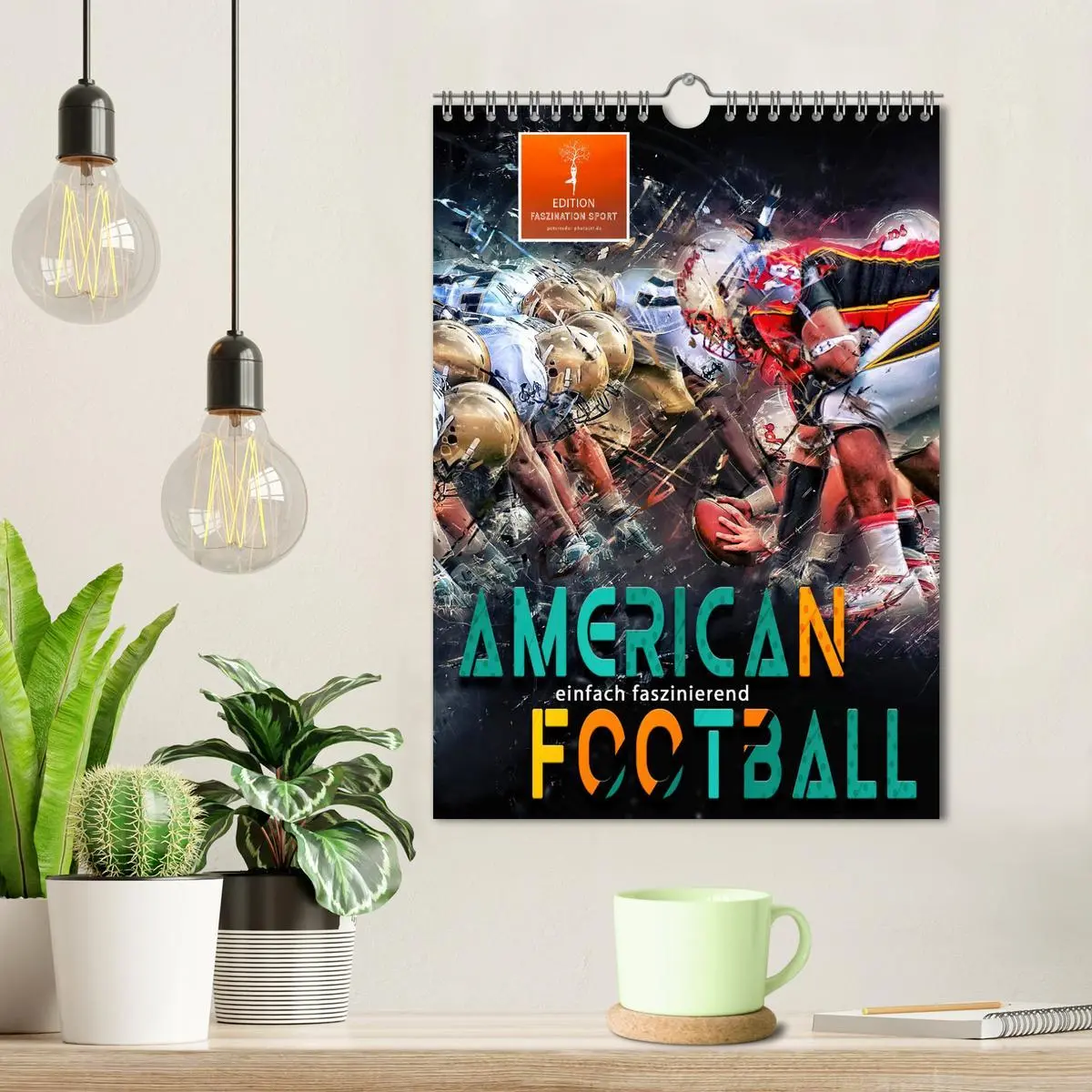 Bild: 9783516367713 | American Football - einfach faszinierend (Wandkalender 2026 DIN A4...