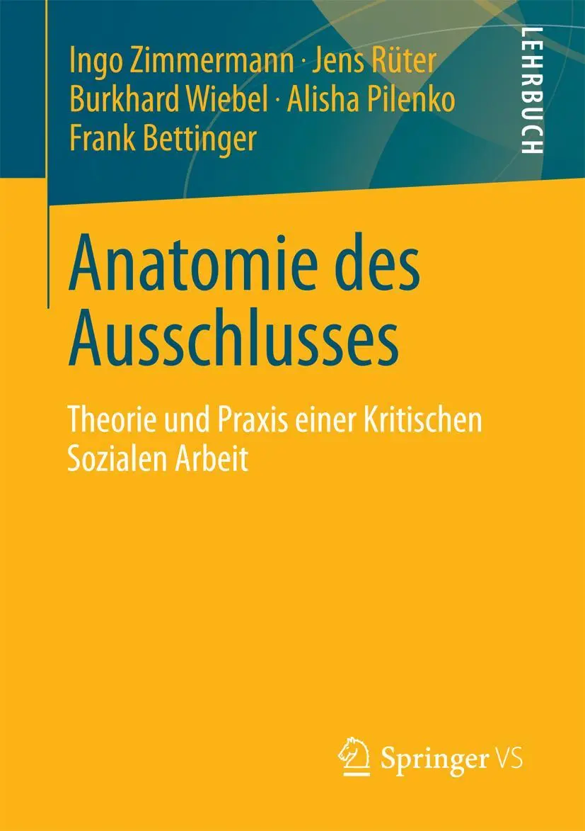 Cover: 9783658007713 | Anatomie des Ausschlusses | Ingo Zimmermann (u. a.) | Taschenbuch | x