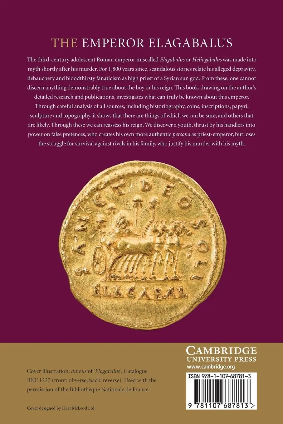 Rückseite: 9781107687813 | The Emperor Elagabalus | Fact or Fiction? | Prado | Taschenbuch | 2014