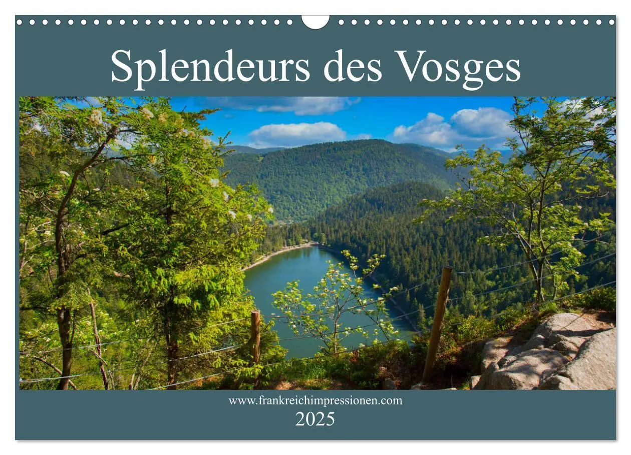 Cover: 9781325937813 | Splendeurs des Vosges (Calendrier mural 2025 DIN A3 vertical),...