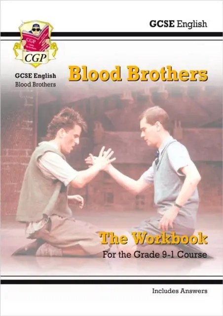 Cover: 9781782947813 | GCSE English - Blood Brothers Workbook (includes Answers) | Cgp Books