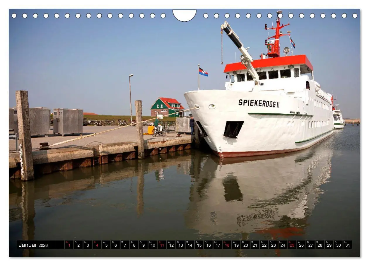 Bild: 9783457267813 | Insel Spiekeroog (Wandkalender 2026 DIN A4 quer), CALVENDO...