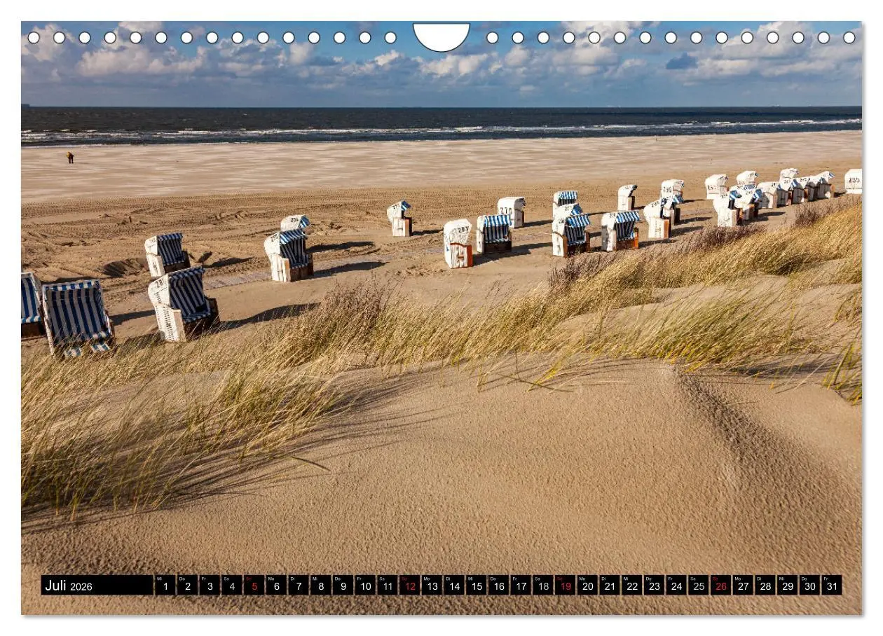 Bild: 9783457267813 | Insel Spiekeroog (Wandkalender 2026 DIN A4 quer), CALVENDO...