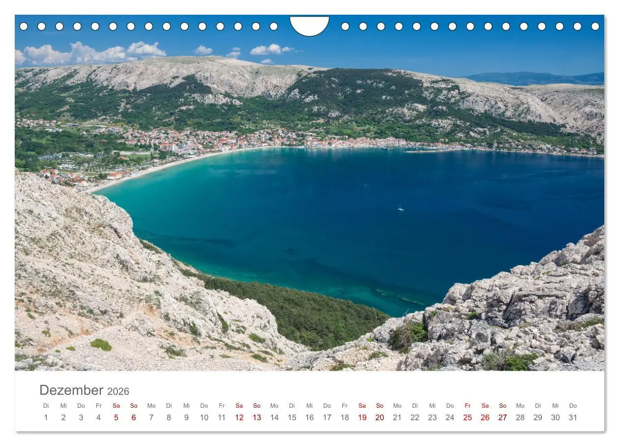 Bild: 9783457577813 | KROATIEN - Perle der Adria (Wandkalender 2026 DIN A4 quer),...