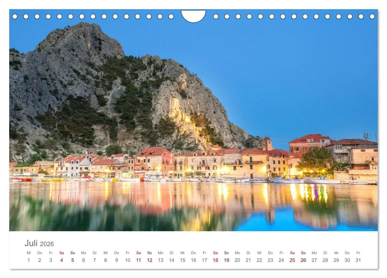 Bild: 9783457577813 | KROATIEN - Perle der Adria (Wandkalender 2026 DIN A4 quer),...