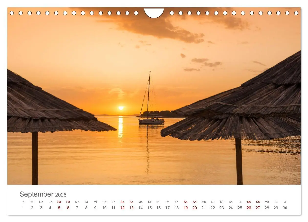 Bild: 9783457577813 | KROATIEN - Perle der Adria (Wandkalender 2026 DIN A4 quer),...