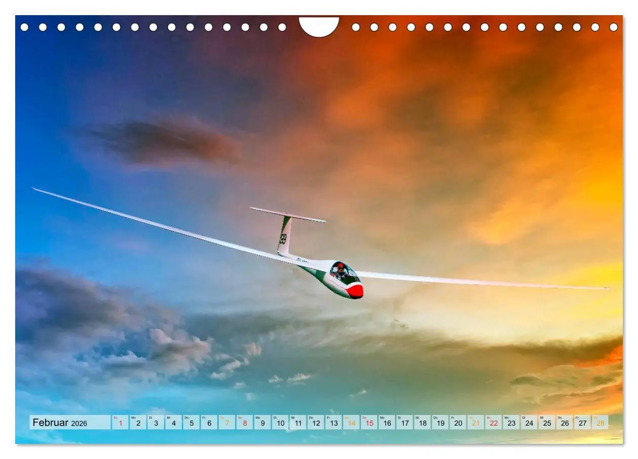 Bild: 9783457717813 | Segelflug, ein Stück Freiheit (Wandkalender 2026 DIN A4 quer),...