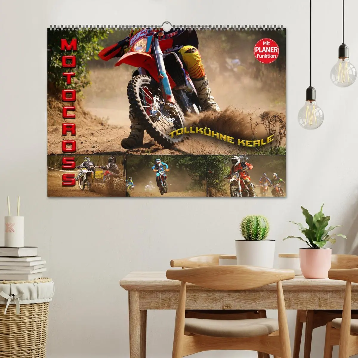 Bild: 9783457887813 | Motocross - tollkühne Kerle (Wandkalender 2026 DIN A2 quer),...