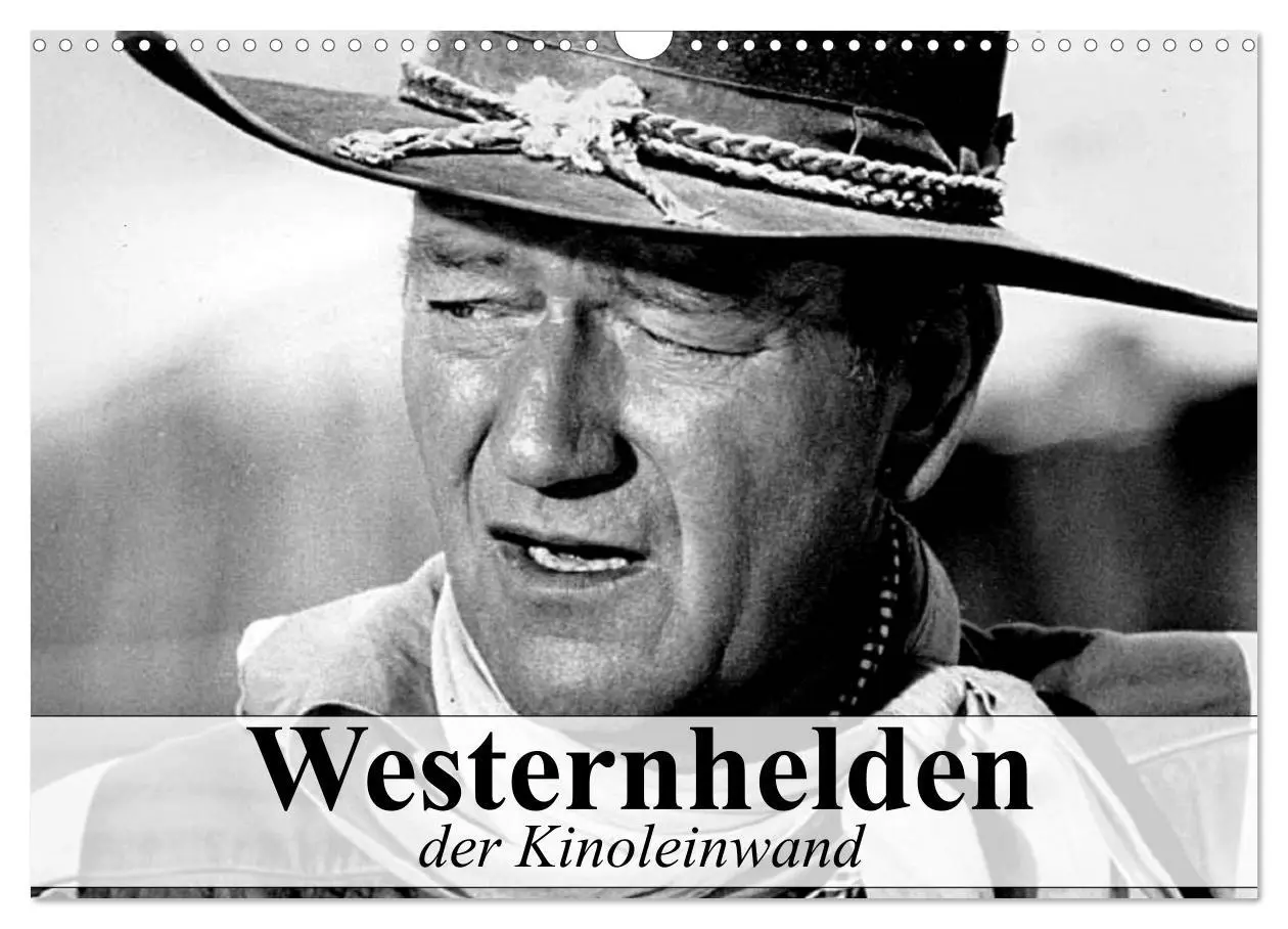 Cover: 9783516047813 | Westernhelden der Kinoleinwand (Wandkalender 2026 DIN A3 quer),...