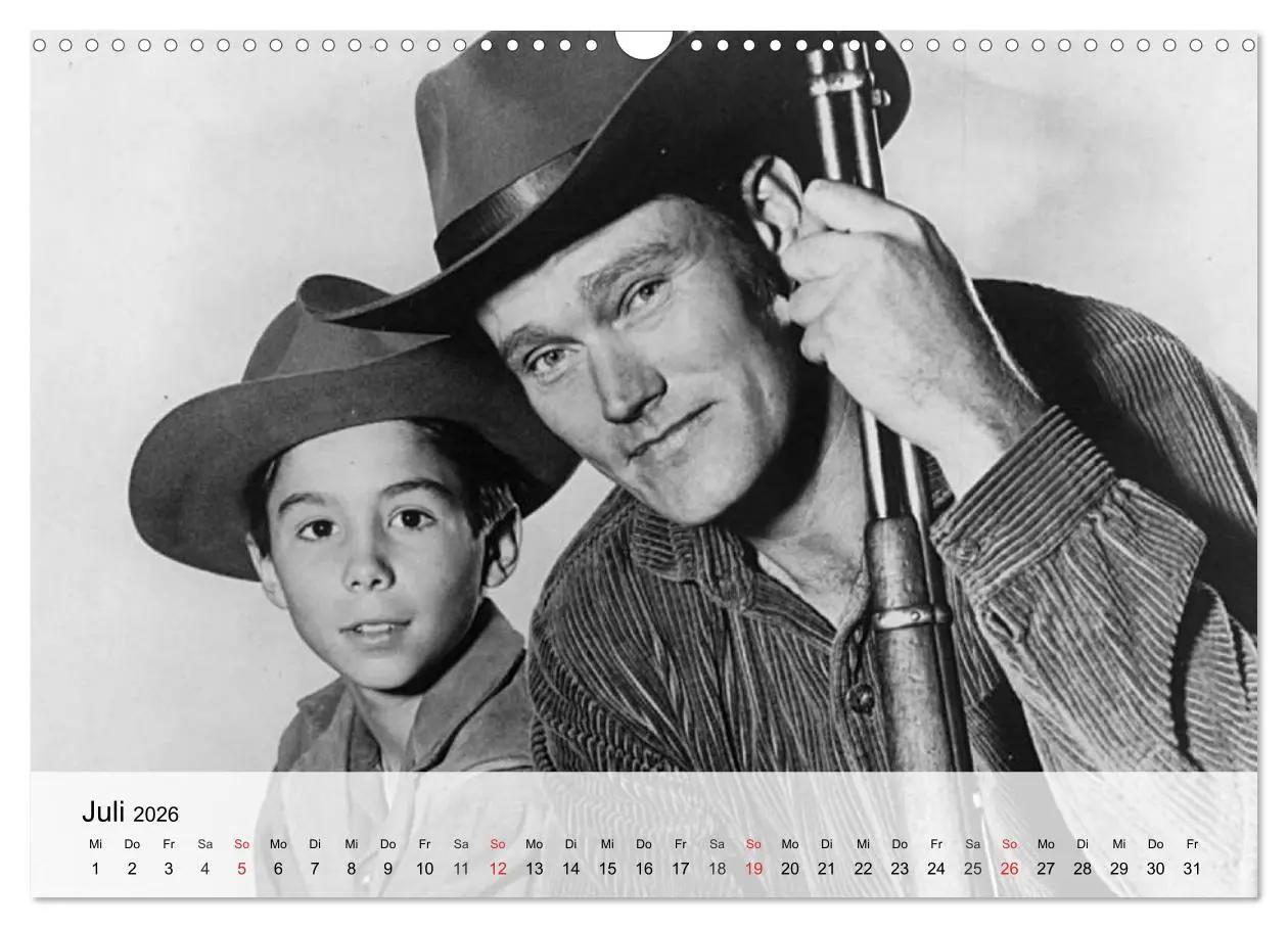 Bild: 9783516047813 | Westernhelden der Kinoleinwand (Wandkalender 2026 DIN A3 quer),...