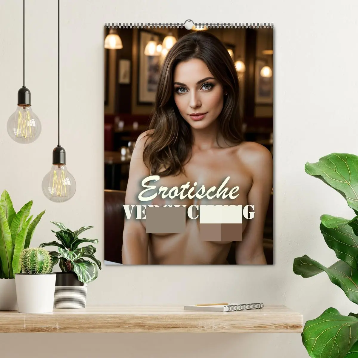 Bild: 9783516287813 | Erotische Versuchung (Wandkalender 2026 DIN A2 hoch), CALVENDO...