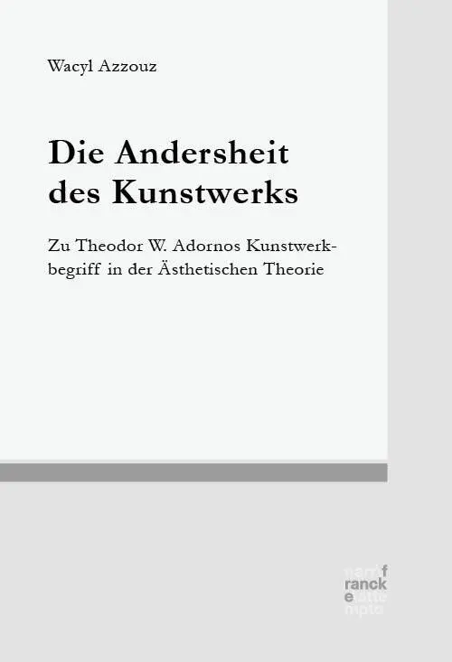 Die Andersheit des Kunstwerks