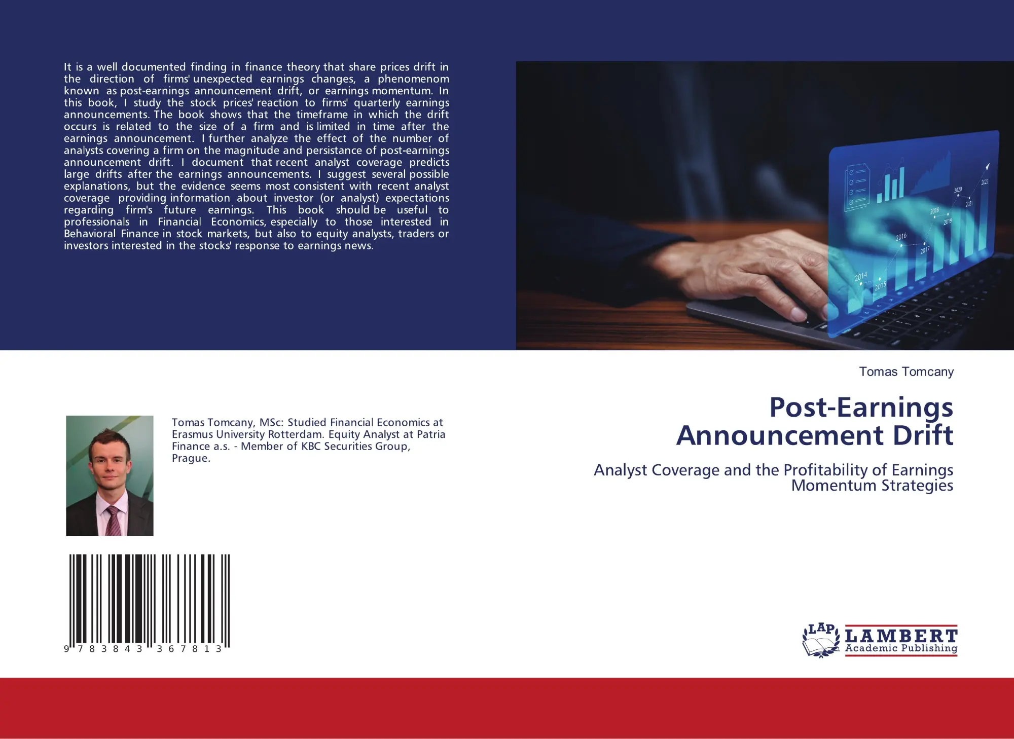 Cover: 9783843367813 | Post-Earnings Announcement Drift | Tomas Tomcany | Taschenbuch | 92 S.