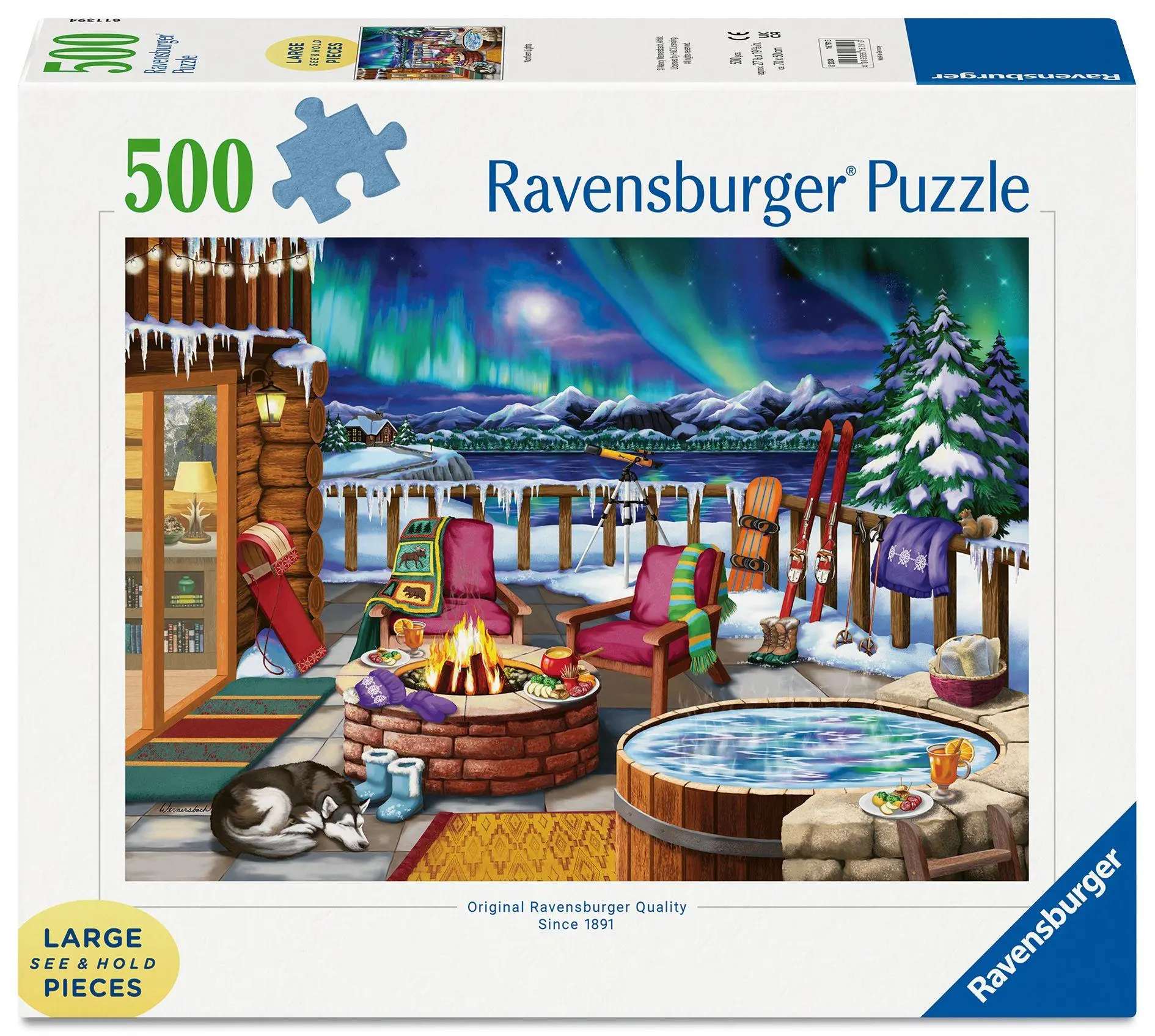 Cover: 4005556167913 | Erwachsenenpuzzle 500 Large Pieces - Nordlichter | Large Pieces | 2026