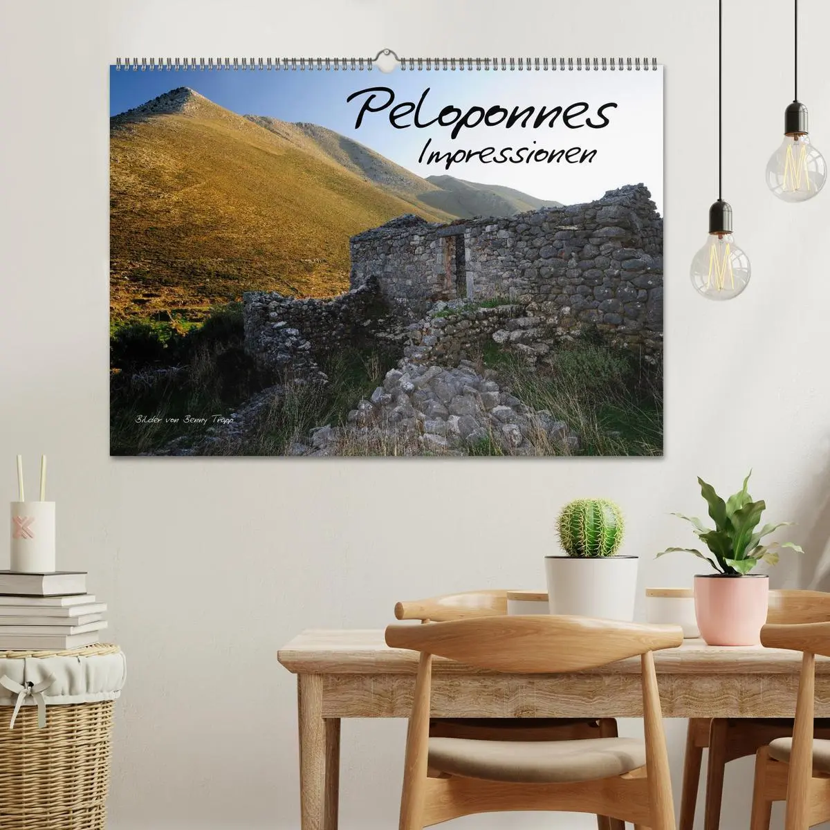 Bild: 9783516107913 | Peloponnes Impressionen / 2026 (Wandkalender 2026 DIN A2 quer),...