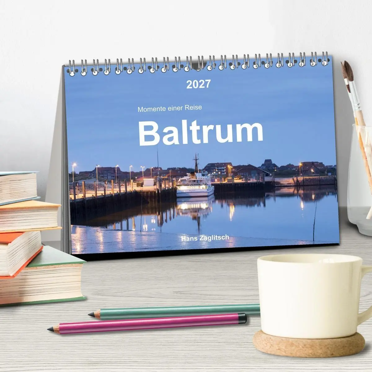 Bild: 9783569507913 | Baltrum - Momente einer Reise (Tischkalender 2027 DIN A5 quer),...
