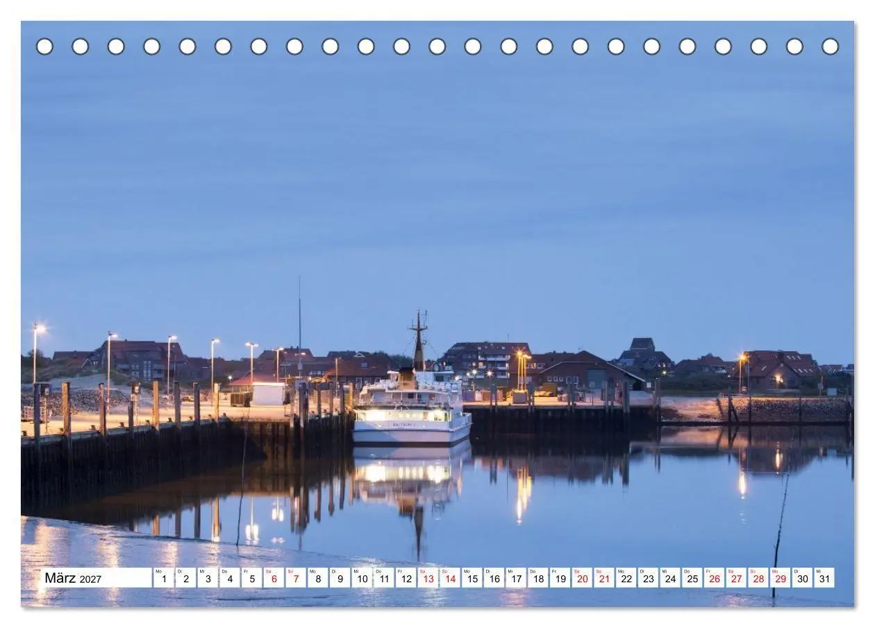 Bild: 9783569507913 | Baltrum - Momente einer Reise (Tischkalender 2027 DIN A5 quer),...