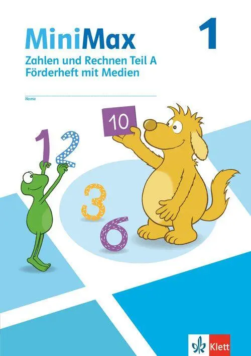 Cover: 9783122808013 | MiniMax 1. Förderheft Zahlen und Rechnen Teil A mit Medien Klasse 1